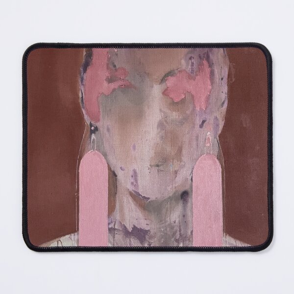 Item preview, Pink Earrings Portrait – Bijouterie Series designed and sold by Gela Mikava.