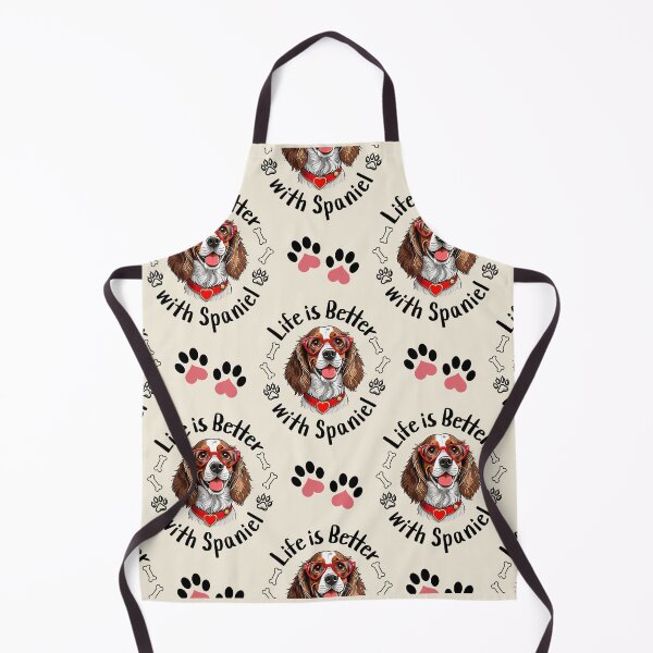 Item preview, Life is Better with a Springer Spaniel - Cute Dog Mom Pattern. designed and sold by KojourinArt.