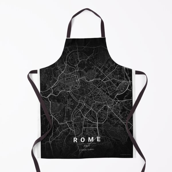 Item preview, Rome Map Print | Minimalist Noir City Map | Rome Wall Art Poster designed and sold by Lovely Maps.