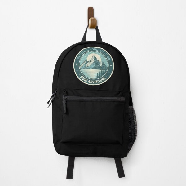 Item preview, Explore Your Horizon – Mountain Adventure Emblem designed and sold by Dogandesighn.