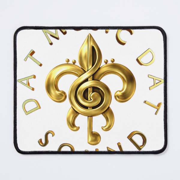 Item preview, Louisiana Music Fleur de Lis  designed and sold by MrsCalCreations.