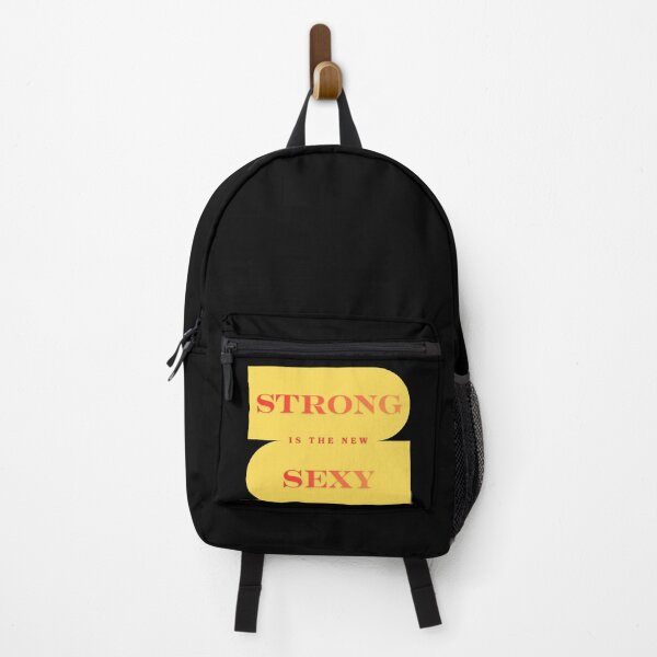 Item preview, Strong Is The New Sexy – Fitness Motivation Quote designed and sold by DreamLayerStudio.