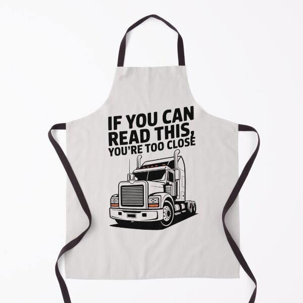 Item preview, If You Can Read This You're Too Close Funny Truck Driver Shirt Trucker Humor designed and sold by ChillDrop.