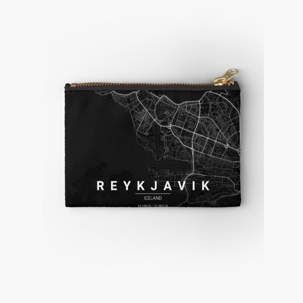 Item preview, Reykjavik Map Print | Minimalist Noir City Map | Reykjavik Wall Art Poster designed and sold by Lovely Maps.