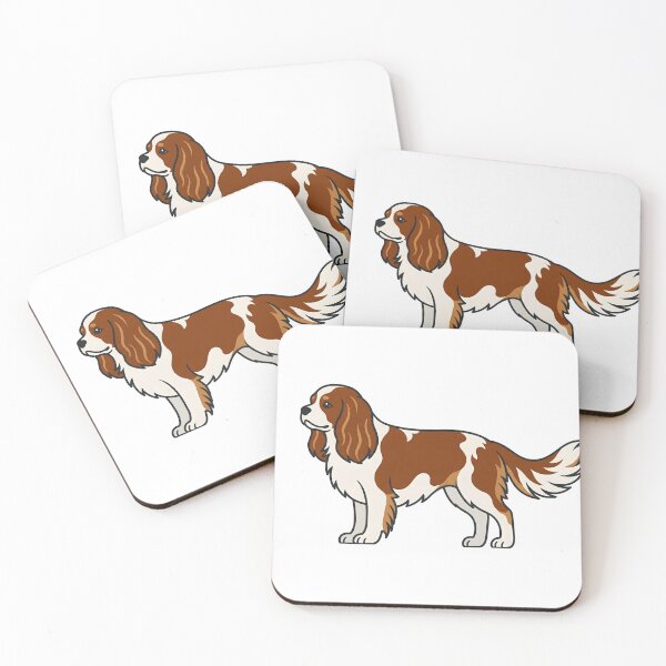 Item preview, Cavalier King Charles Spaniel Dog Art designed and sold by DigitalGremlin.