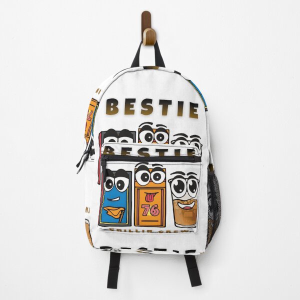 Item preview, Bestie Chillin Crew Funny Cartoon Design designed and sold by blackBubble1.