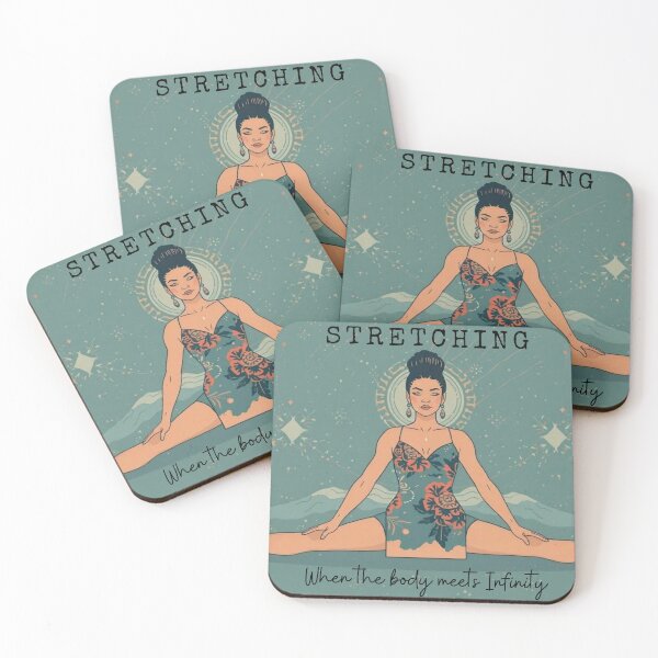 Item preview, Stretching: when the body meets infinity - fitness design designed and sold by Stellar Motion by Kornelia.