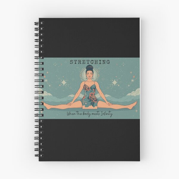 Item preview, Stretching: when the body meets infinity - fitness design designed and sold by Stellar Motion by Kornelia.