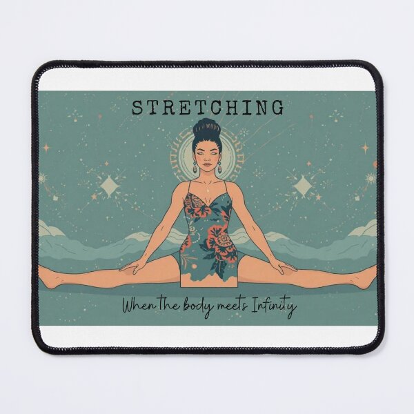 Item preview, Stretching: when the body meets infinity - fitness design designed and sold by Stellar Motion by Kornelia.