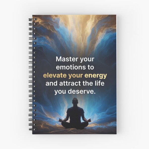 Item preview, Master Emotions to Elevate Energy Attract Deserved Life designed and sold by HealwithLove.