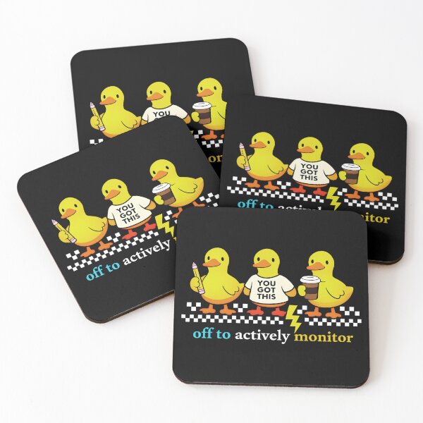 Item preview, Off to Actively Monitor Teacher Testing Day Goose designed and sold by gear-posters.