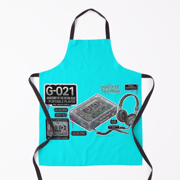 Item preview, RAL Archive G-021: Anatomy of the Retro Beat Portable Cassette Player designed and sold by RewindArtLab.
