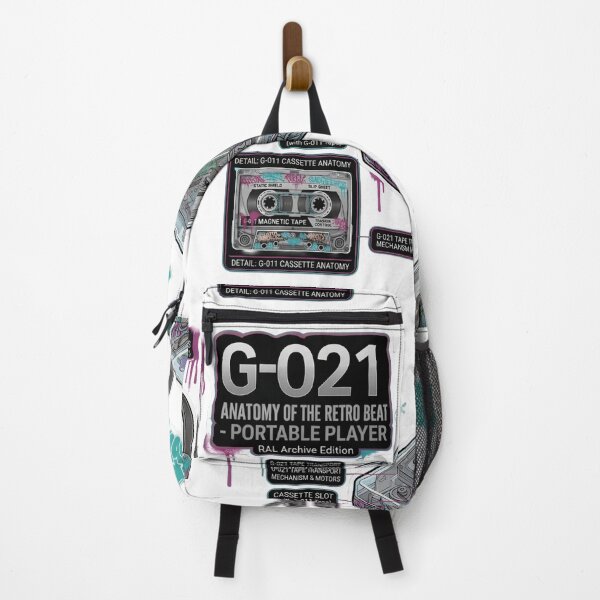 Item preview, RAL Archive G-021: Anatomy of the Retro Beat Portable Cassette Player designed and sold by RewindArtLab.
