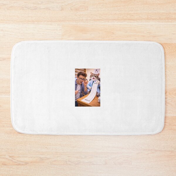 Item preview, Eye Exam Bill Shock Cat designed and sold by LovelyCatGalaxy.