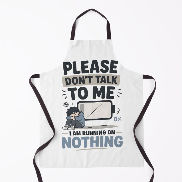 Item preview, Exhausted Introvert Shirt – Please Don’t Talk To Me I Am Running On Nothing Tee, Low Energy Humor Shirt, Social Battery Empty designed and sold by lamiarte.