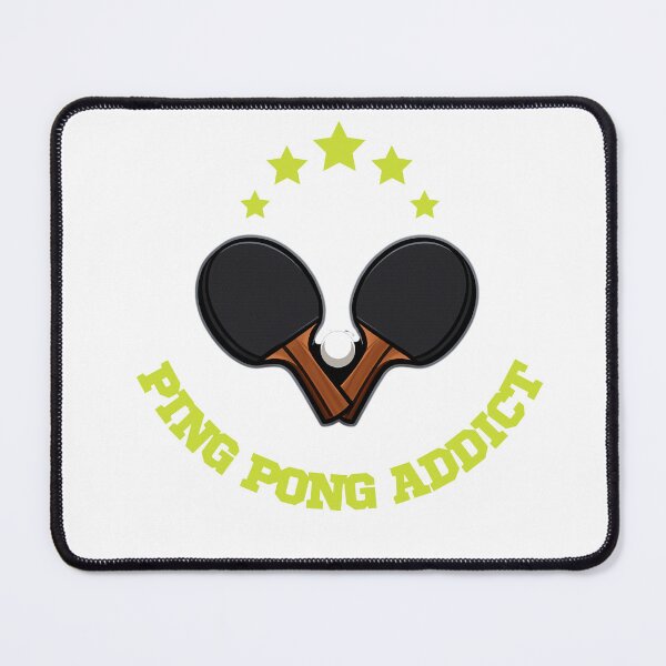 Item preview, Ping Pong Addict | Retro Stars Table Tennis Paddle Logo Gift T-Shirt designed and sold by OhMyPingCo.