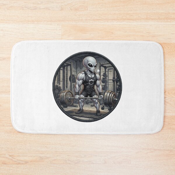 Item preview, ​Alien Muscle Man Deadlift Champion designed and sold by Sunkhung.