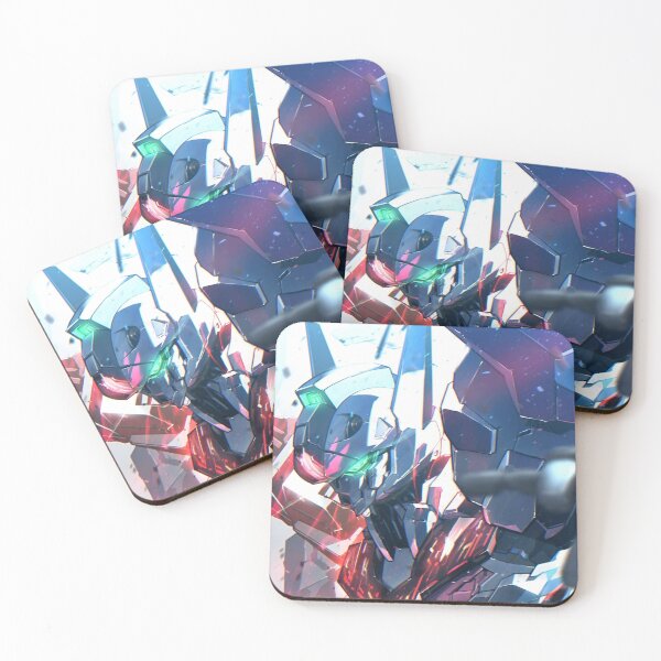 Item preview, Futuristic Neon Mecha Warrior – Cyberpunk Gundam Style Robot Anime Art designed and sold by Dyan4.