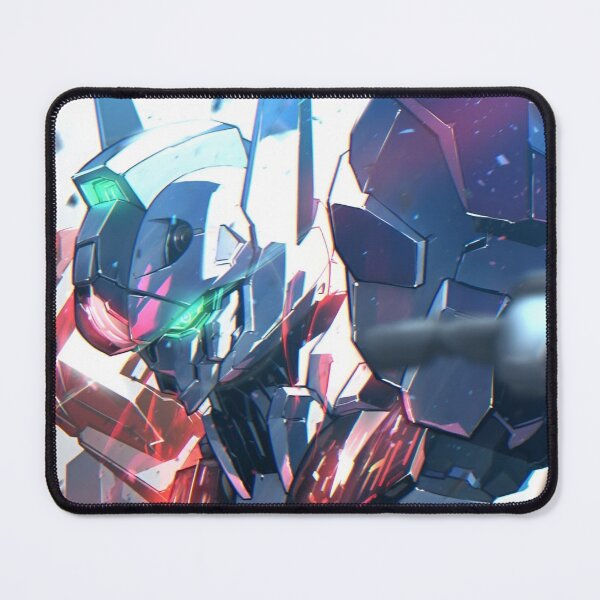 Item preview, Futuristic Neon Mecha Warrior – Cyberpunk Gundam Style Robot Anime Art designed and sold by Dyan4.