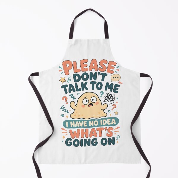 Item preview, Funny Confused Shirt – Please Don’t Talk To Me I Have No Idea What’s Going On Tee, Introvert Humor Graphic, Social Anxiety Shirt designed and sold by lamiarte.