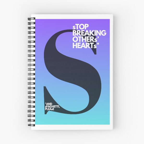 Item preview, Stop Breaking Others' Hearts – Funny Empathy Design | Adulttees | Letter S designed and sold by AdultteesShop.