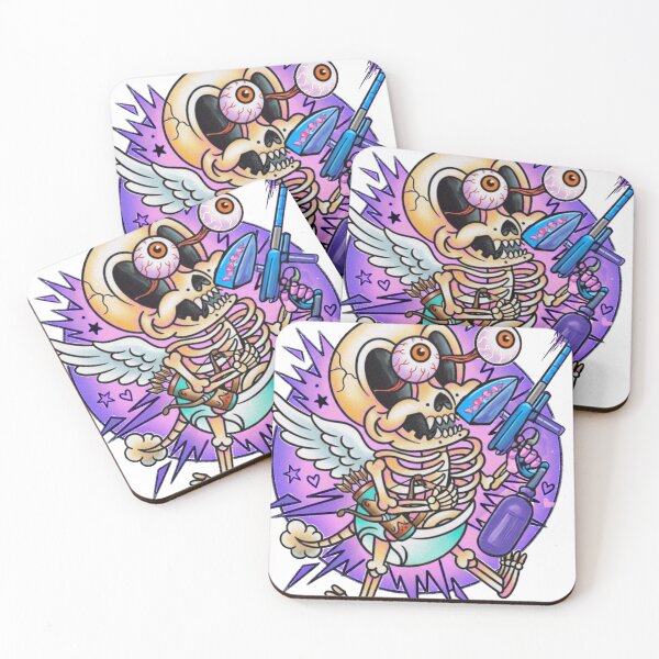 Item preview, Vintage cartoon cupid struck by paintball love designed and sold by PaintballCrew.