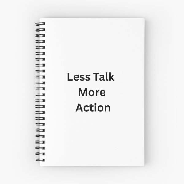 Item preview, Less Talk, More Action designed and sold by Vimal Bamratkar.