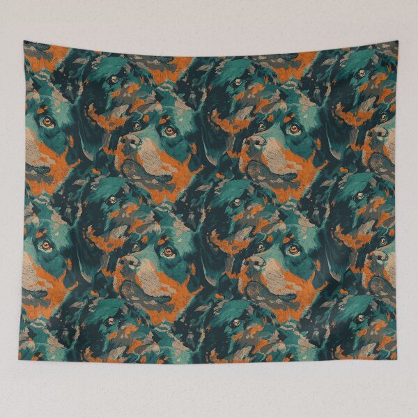 Item preview, Trendy Forest Dog Camo Texture  - Gifts For Sister designed and sold by RoyalStarsPatts.