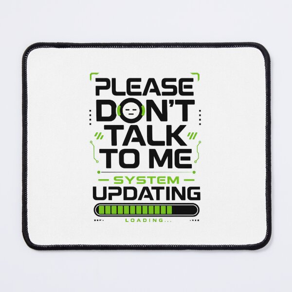 Item preview, System Updating Shirt – Please Don’t Talk To Me Tee, Funny Tech Humor Shirt, Introvert Recharge Mode Graphic designed and sold by lamiarte.