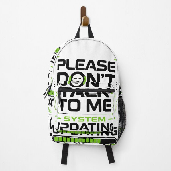 Item preview, System Updating Shirt – Please Don’t Talk To Me Tee, Funny Tech Humor Shirt, Introvert Recharge Mode Graphic designed and sold by lamiarte.