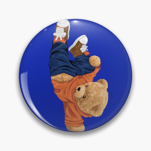 Item preview, Breakdance Teddy Bear Street Style Pose designed and sold by Bhonard 21.