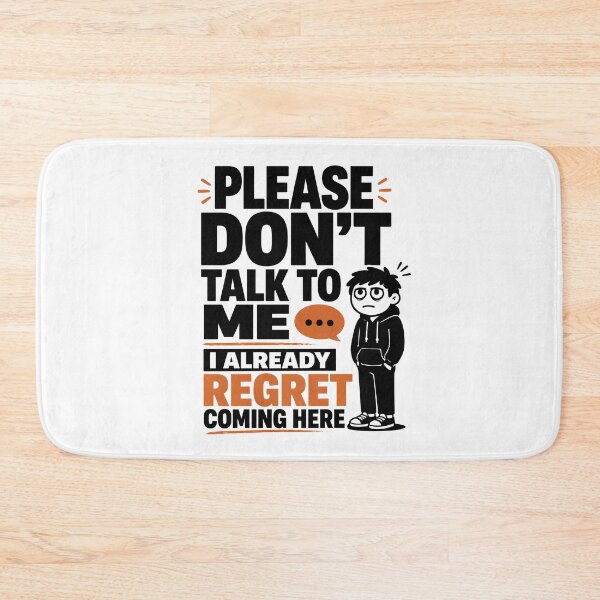 Item preview, Funny Confused Shirt – Please Don’t Talk To Me I Have No Idea What’s Going On Tee, Introvert Humor Graphic, Social Anxiety Shirt designed and sold by lamiarte.