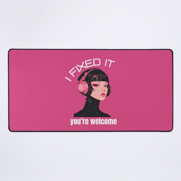 Item preview, I fixed it. You're Welcome. Girls in Tech Design - White text designed and sold by jkleditor.