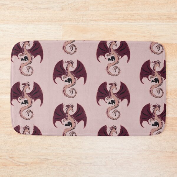 Item preview, Dark Pink Dragon - Fantasy, Bookish designed and sold by Sophie Elaina Designs.