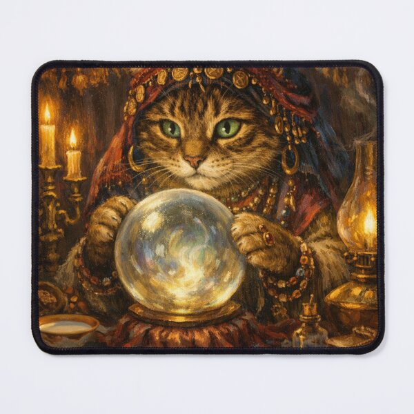 Item preview, The Oracle of Purrrrsia designed and sold by OneWorldShop.