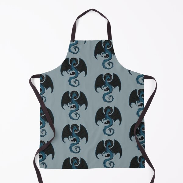 Item preview, Dark Blue Moon Dragon - Fantasy, Bookish designed and sold by Sophie Elaina Designs.