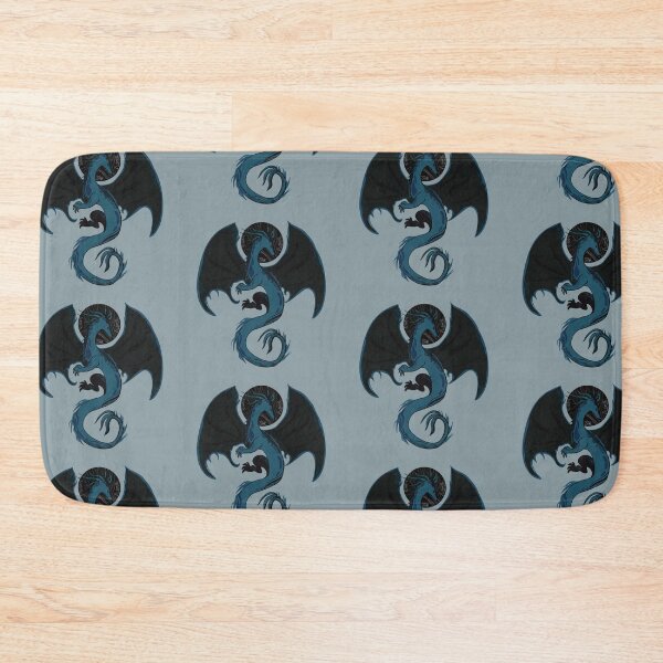 Item preview, Dark Blue Moon Dragon - Fantasy, Bookish designed and sold by Sophie Elaina Designs.