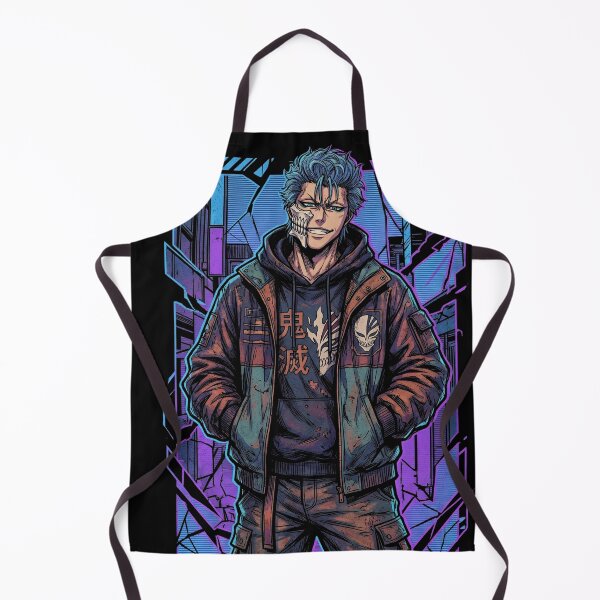 Item preview, Bleach Grimmjow Jaegerjaquez Casual Streetwear Vaporwave Neon Design designed and sold by Senpaiwaves.