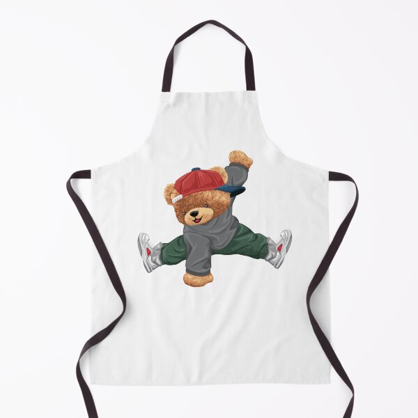 Item preview, Hip Hop Teddy Bear Jumping Pose designed and sold by Bhonard 21.