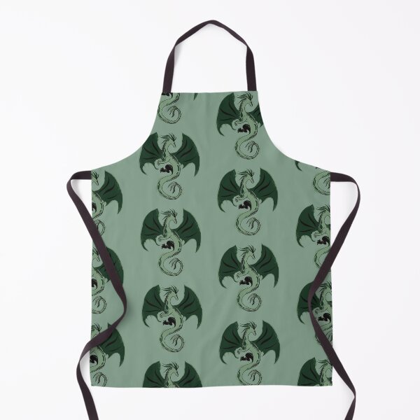 Item preview, Dark Green Dragon - Fantasy, Bookish designed and sold by Sophie Elaina Designs.
