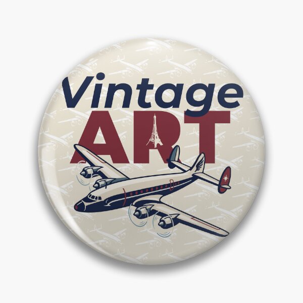 Item preview, The Elegance of the Sky – Vintage Airways Travel Poster (French Style) designed and sold by Wolagno.
