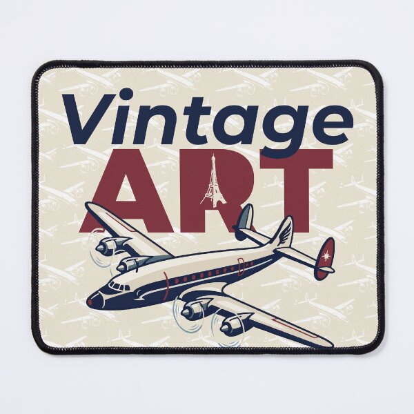 Item preview, The Elegance of the Sky – Vintage Airways Travel Poster (French Style) designed and sold by Wolagno.