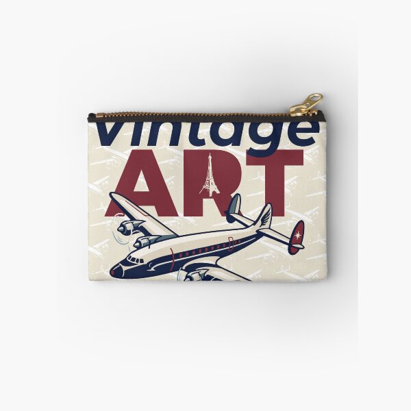 Item preview, The Elegance of the Sky – Vintage Airways Travel Poster (French Style) designed and sold by Wolagno.