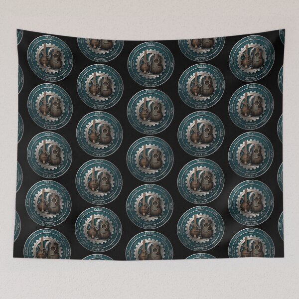 Item preview, Mandolin & Guitar – Musical Rhythm Emblem designed and sold by Dogandesighn.