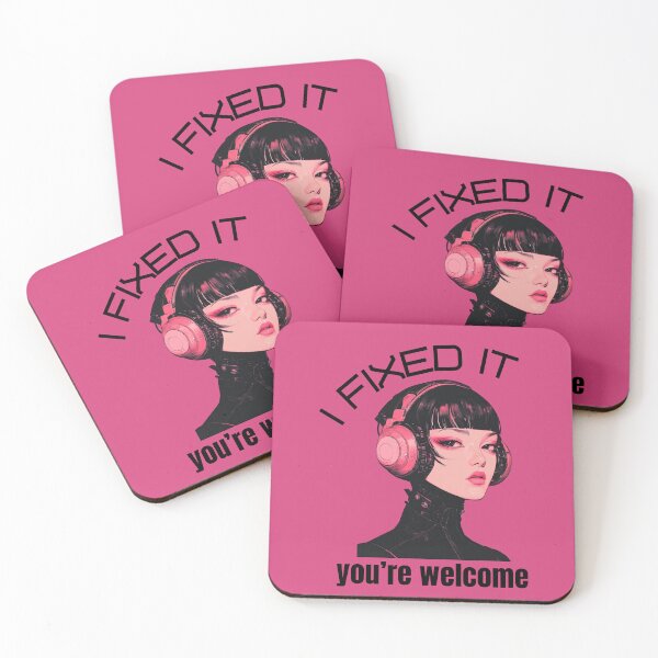 Item preview, I fixed it. You're Welcome. Girls in Tech Design - black text designed and sold by jkleditor.