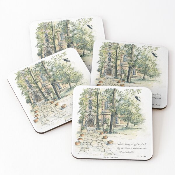 Item preview, Szentendre Garden Path Sketch designed and sold by bubuandfriends.