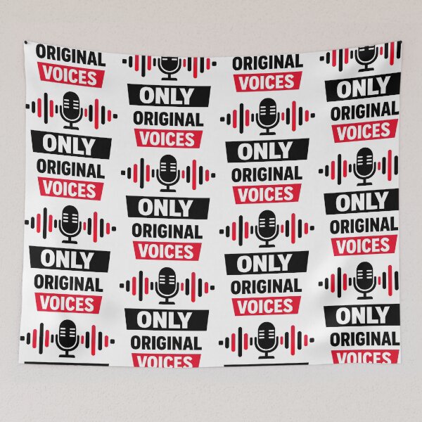 Item preview, Original Voices Only Anime Subtitles Fan Design designed and sold by TeeTimeTreasure.