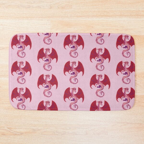 Item preview, Bright Pink Dragon Design - Fantasy, Bookish designed and sold by Sophie Elaina Designs.