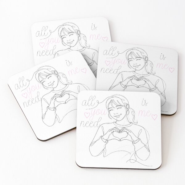 Item preview, All You Need Is Me Lovely Girl Heart designed and sold by ReuvenStore.