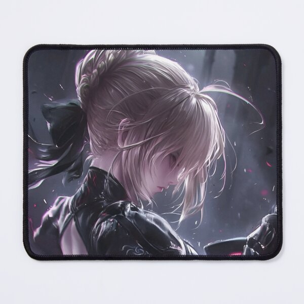 Item preview, Saber– Neon Blade Warrior Girl Cyberpunk Gothic Art designed and sold by Dyan4.